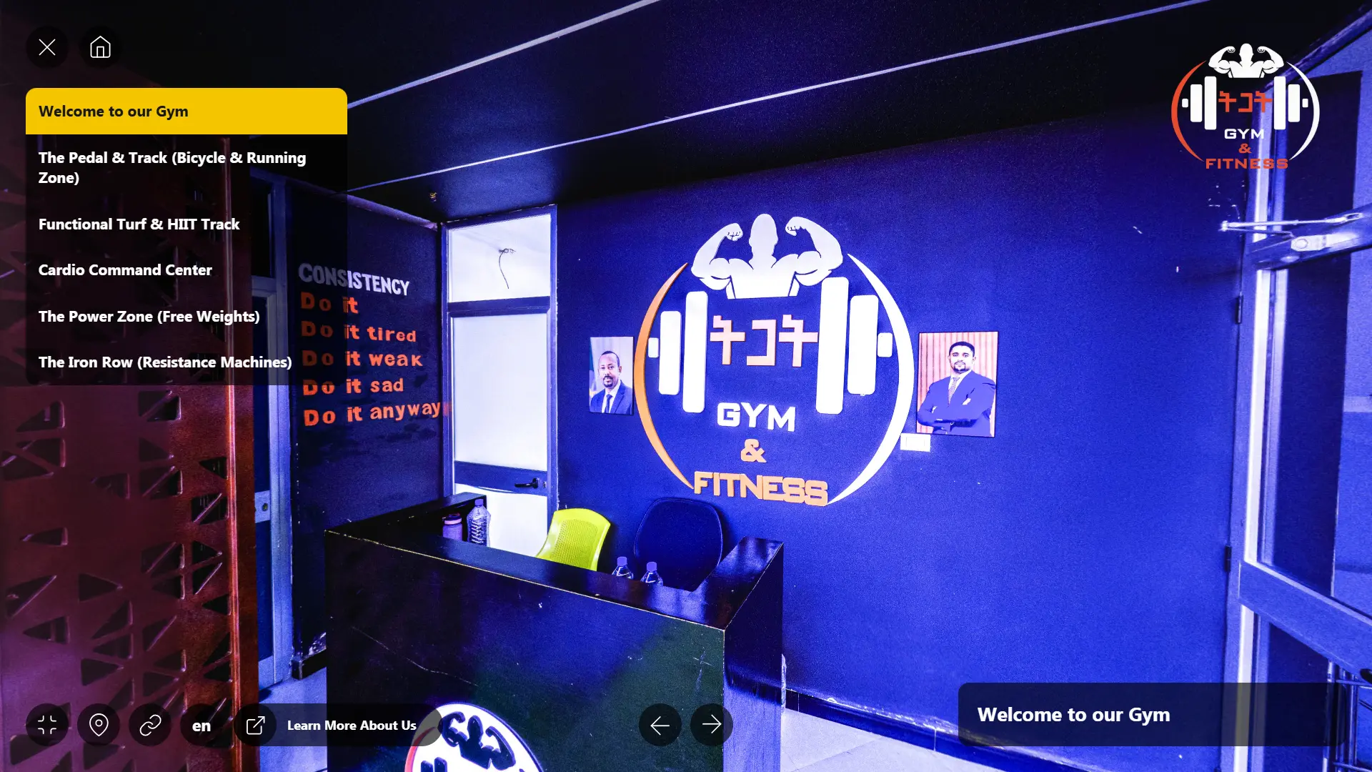 TIGAT Gym & Wellness — Interactive fitness facility
